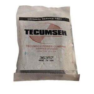 NOS Vintage Tecumseh Air Filter Wrap Part 36357 Instruction Sheet Packaged